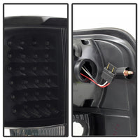 Xtune Ford F150 Styleside 04-08 (Not Fit Heritage & SVT) LED Tail Lights Black ALT-ON-FF15004-LED-BK - Mammoth Racing -