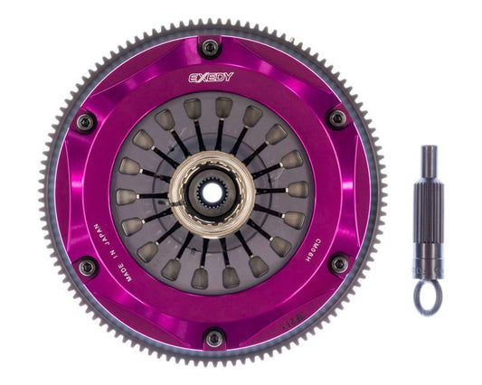Exedy 1996-2006 Mitsubishi Lancer Evolution L4 Hyper Twin Cerametallic Clutch Sprung - Mammoth Racing -