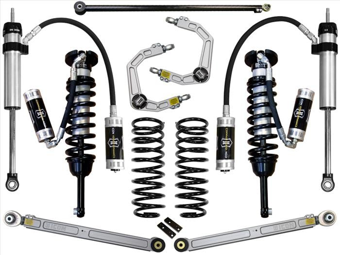 Icon 2010+ Toyota FJ/4Runner 0-3.5" Stage 5 Suspension System w/ Billet UCA - Mammoth Racing -