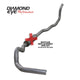 Diamond Eye KIT 4in TB MFLR RPLCMENT PIPE SGL AL: 89-93 DODGE CUMMINS 5.9L - Mammoth Racing -