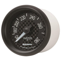 Autometer GT Series 52mm Mechanical 140-280 Deg F Water Temperature Gauge - My Store