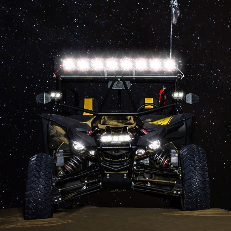 KC HiLiTES Yamaha Yxz1000r 39in. Pro6 Gravity LED 6-Light 120w Combo Beam Overhead Light Bar System - Mammoth Racing -
