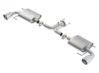 Borla 14-16 Mazda 3 2.0/2.5L AT/MT FWD S-Type Cat-Back Exhaust Single Split Rear Exit - My Store