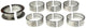 Clevite Ford Pass & Trk 240 250 300 6 Cyl 1966-93 Main Bearing Set - Mammoth Racing -