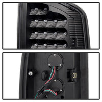 Xtune Dodge Ram 02-06 1500 / Ram 2500/3500 03-06 LED Tail Light Black ALT-JH-DR02-LED-BK - Mammoth Racing -