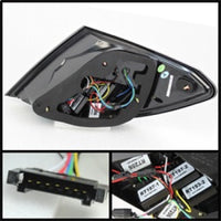 Spyder Mercedes Benz W204 C-Class 08-11 LED Tail Lights Incandescent only - Blk ALT-YD-MBZC08-LED-BK - Mammoth Racing -