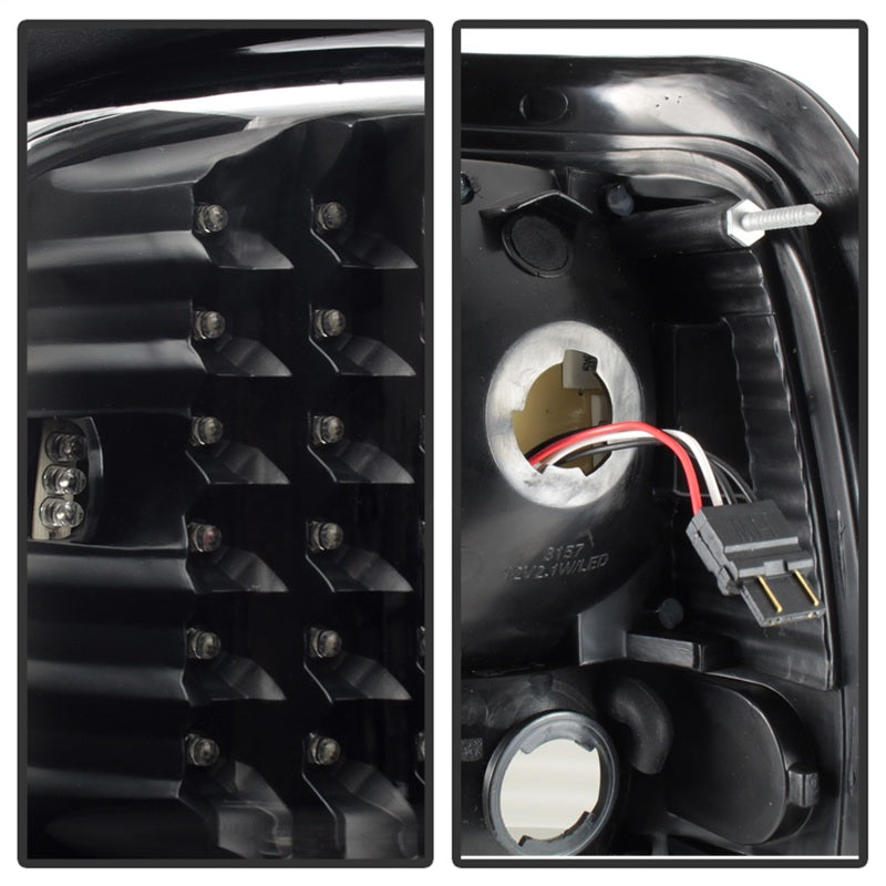 Xtune Dodge Ram 1500 94-01 / Ram 2500/3500 94-02 LED Tail Lights Black ALT-ON-DRAM94-LED-BK - Mammoth Racing -