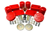 Energy Suspension 18-20 Jeep Wrangler JL Red Front Bump Stop Set (Set of 2) - Mammoth Racing -