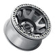 Method Mr108 17x9 -44mm Offset 5x5 71.5mm CB Gloss Titanium w/BH-H24125-38 Wheel - Mammoth Racing -