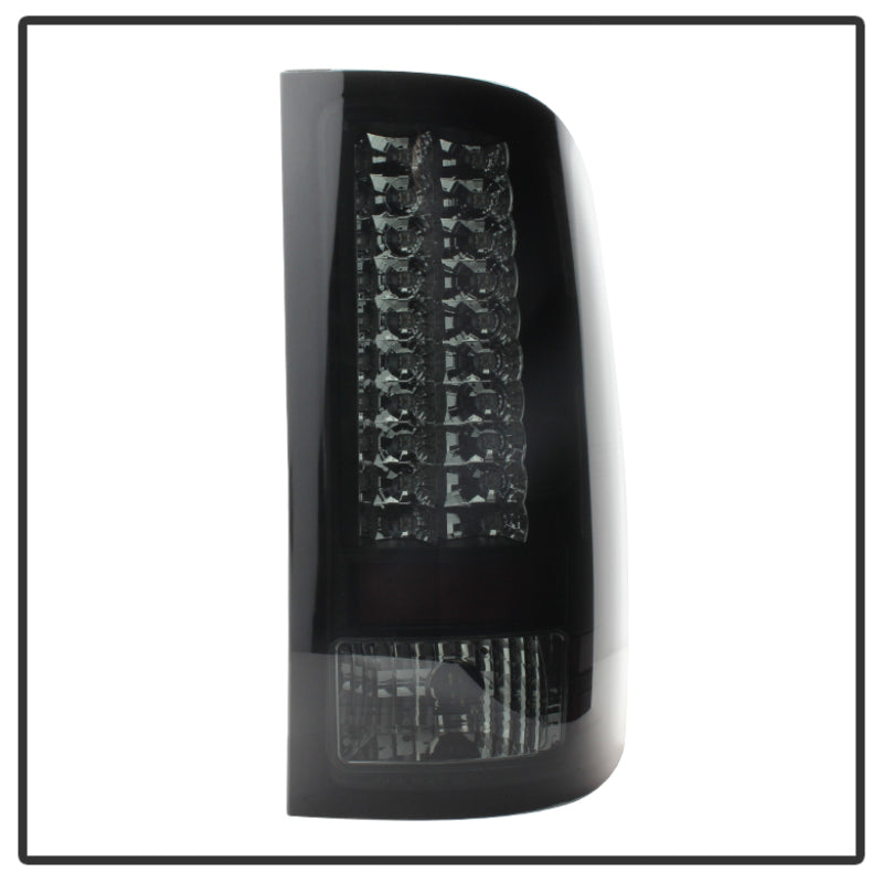 Spyder GMC Sierra 07-13 (Not 3500 Dually 4 Rear Wheels)LED Tail Lights Blk Smke ALT-YD-GS07-LED-BSM - Mammoth Racing -