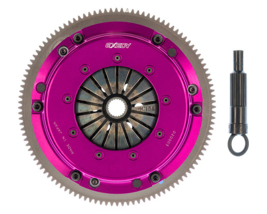 Exedy 1990-2005 Mazda Miata L4 Hyper Single Carbon-R Clutch Rigid Disc Push Type Cover - Mammoth Racing -