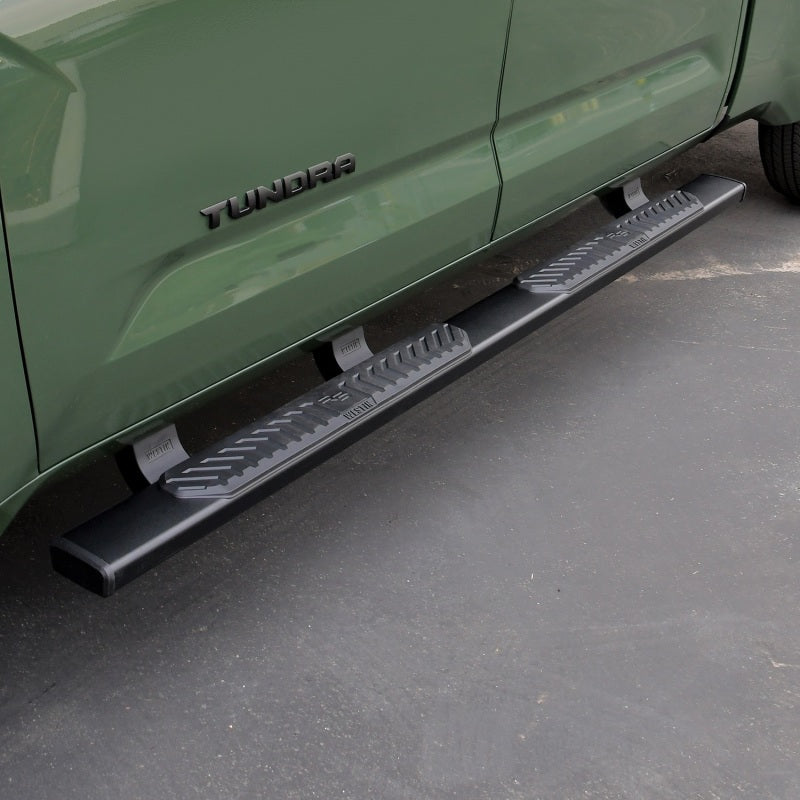 Westin 2022-2023 Toyota Tundra R5 Nerf Step Bars - Black - Mammoth Racing -