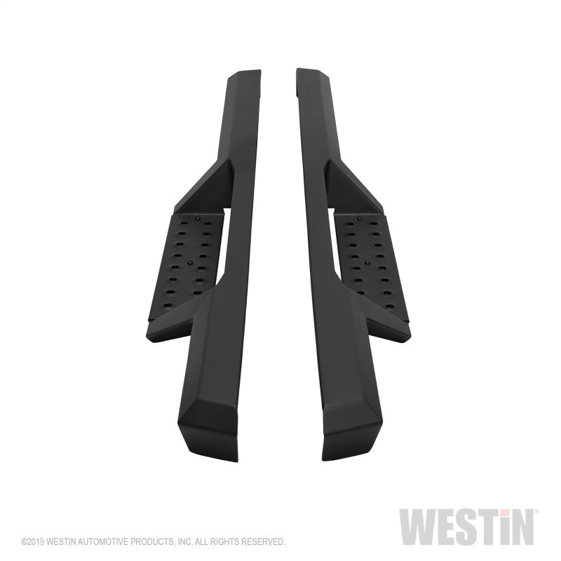 Westin 19-20 Chevrolet Silverado / GMC Sierra 1500 HDX Drop Nerf Step Bars - Textured Black - Mammoth Racing -