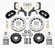 Wilwood Narrow Superlite 6R Front Hub Kit 12.88in Drilled 59-64 Chevy Impala / 63-64 Corvette - Mammoth Racing -