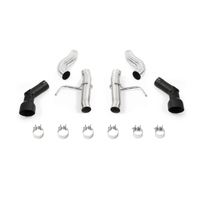 Mishimoto 2016+ Chevrolet Camaro 2.0T Dual-Tip Race Axle-Back Exhaust w/ Black Tips - Mammoth Racing -