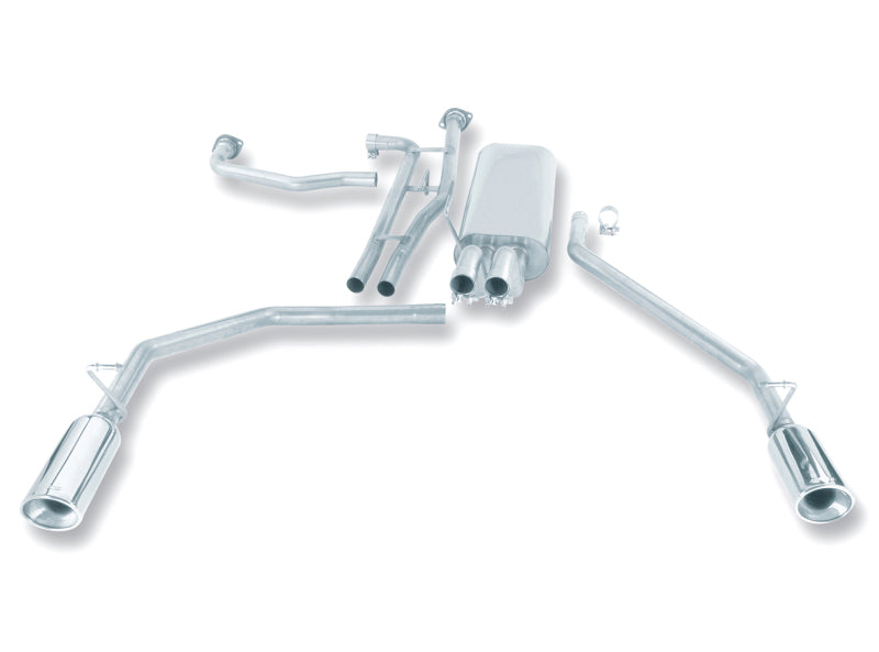 Borla 04-15 Nissan Titan 5.6L-V8 2&4WD Catback Exhaust System - My Store