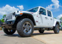 N-Fab RKR Step System 2019 Jeep Wrangler JT 4 Door Truck Full Length - Tex. Black - 1.75in - Mammoth Racing -