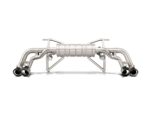 Akrapovic 16-16 Lamborghini Huracan LP 580-2 Coupe/Spyder Slip-On Line (Titanium) w/ Carbon Tips - My Store