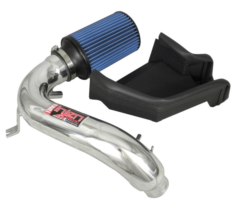 Injen 12-13 Fiat 500 Abarth 1.4L(t) Polished Short Ram Intake w/ MR Tech & Heat Shield - Mammoth Racing -