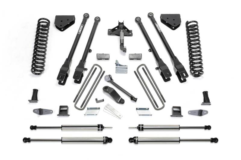 Fabtech 08-10 Ford F350 4WD 10in 4Link Sys w/Coils & Dlss Shks - Mammoth Racing -