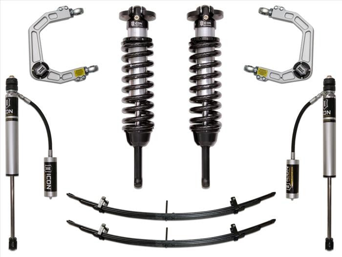 Icon 05-15 Toyota Tacoma 0-3.5in/2016+ Toyota Tacoma 0-2.75in Stg 3 Suspension System w/Billet Uca - Mammoth Racing -
