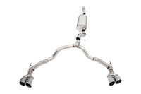 Corsa 21-22 Chevrolet Tahoe/GMC Yukon 4DR 6.2L 4WD Dual Rear 3/2.75in Sport Cat-Back DW 4in Pol Tips - Mammoth Racing -