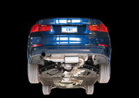 AWE Tuning BMW F30 320i Touring Exhaust w/Performance Mid Pipe - Chrome Silver Tip (90mm) - Mammoth Racing -