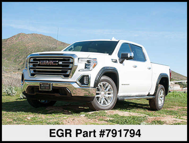 EGR 2019 GMC Sierra LD Bolt-On Look Fender Flares - Set (791794) - Mammoth Racing -