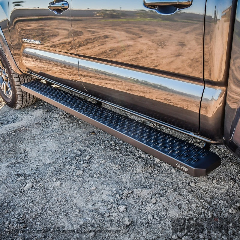Westin Grate Steps Running Boards 79 in - Textured Black - Mammoth Racing -