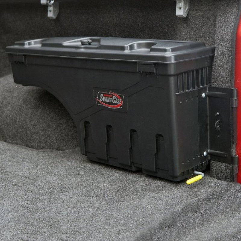 UnderCover 2022 Nissan Frontier Ext/Crew All Beds Passenger Side Swing Case - Black Smooth - Mammoth Racing -