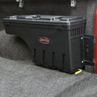 UnderCover 2022 Nissan Frontier Ext/Crew All Beds Passenger Side Swing Case - Black Smooth - Mammoth Racing -
