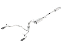 Borla 15-17 F-150 2.7/3.5L V6 EcoBoost / 5.0L V8 Black Chrome Cat-Back Touring Exhaust - My Store