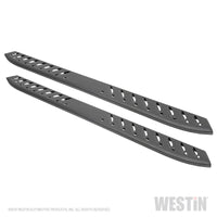 Westin 2019 Chevrolet Silverado/Sierra 1500 Crew Cab Thrasher Running Boards - Textured Black - Mammoth Racing -