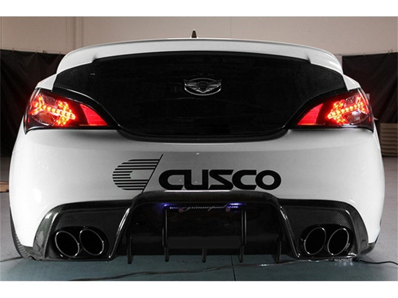 Spyder Hyundai Genesis 10-12 2Dr LED Tail Lights Black ALT-YD-HYGEN09-LED-BK - Mammoth Racing -
