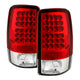 Spyder Chevy Suburban/Tahoe 1500/2500 00-06 LED Tail Lights Red Clear ALT-YD-CD00-LED-RC - Mammoth Racing -