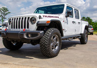 N-Fab Nerf Step 2019 Jeep Wrangler JT 4DR Truck Full Length - Tex. Black - 3in - Mammoth Racing -