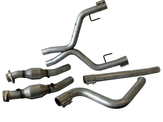 BBK 05-09 Mustang 4.0 V6 True Dual Cat Back Exhaust Conversion Kit With X pipe - My Store
