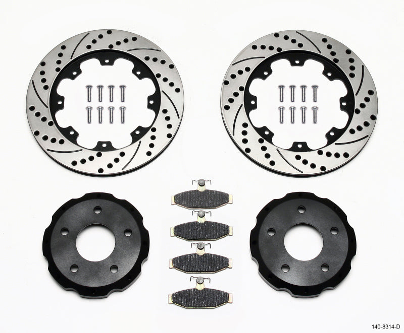 Wilwood Pro-Matrix Rear Kit Drilled 88-96 Corvette C4 - My Store