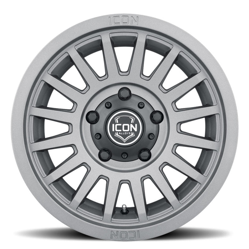 Icon Recon SLX 17x8.5 5x150 25mm Offset 5.75in BS 110.1mm Bore Charcoal Wheel - Mammoth Racing -