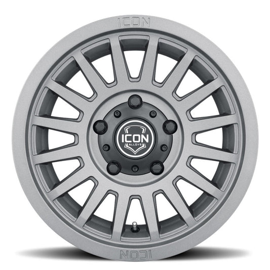 Icon Recon SLX 17x8.5 5x150 25mm Offset 5.75in BS 110.1mm Bore Charcoal Wheel