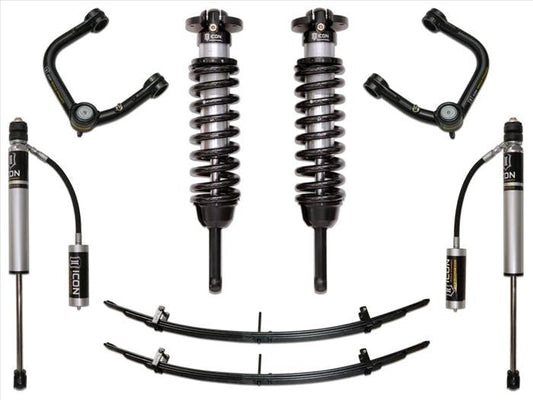 Icon 05-15 Toyota Tacoma 0-3.5in/2016+ Toyota Tacoma 0-2.75in Stg 3 Suspension System w/Tubular Uca - Mammoth Racing -