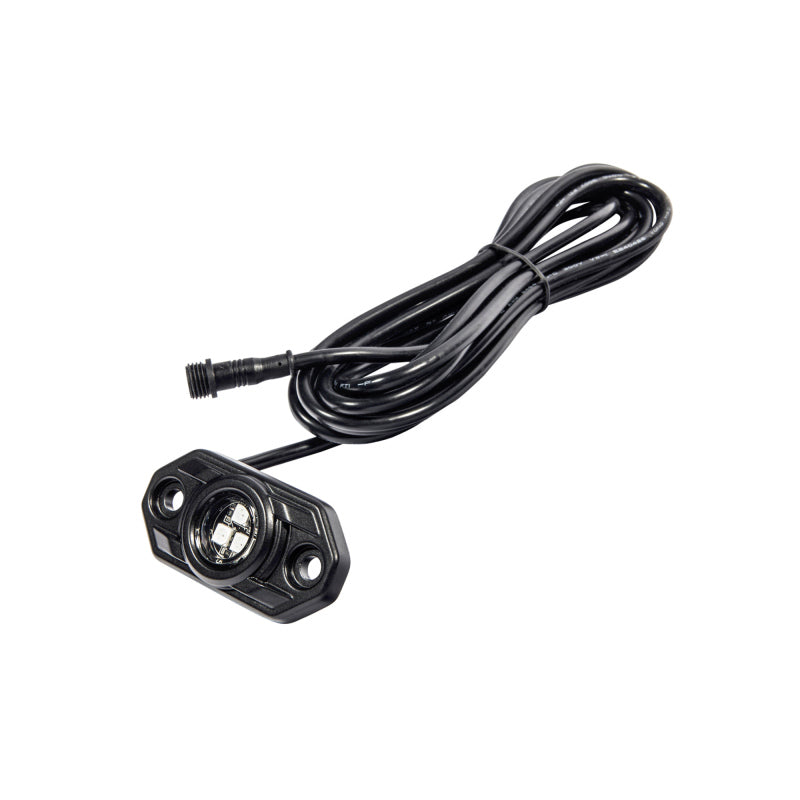 KC HiLiTES C-Series RGB LED Rock Light Kit (Incl. Wiring) - Set of 6 - Mammoth Racing -