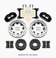 Wilwood Narrow Superlite 6R Front Kit 12.19in Drilled 63-87 C10 w/ Wilwood Pro Spindles - My Store