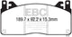 EBC 15-17 Ford Mustang Shelby GT350/GT350R Yellowstuff Front Brake Pads - My Store