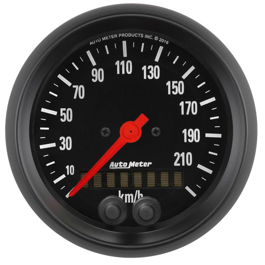Autometer Z Series 3-3/8in 0-225km/h (gps) Speedometer Gauge - My Store