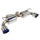 Remark Nissan 370Z (Z34) V2 Axle Back Exhaust w/ Burnt Stainless Steel Double Wall Tip - My Store