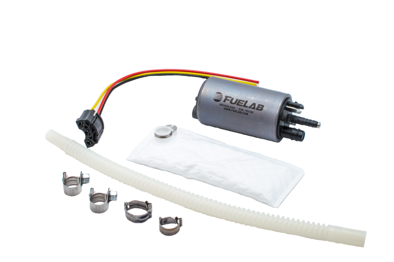 Fuelab 496 In-Tank Brushless Fuel Pump w/9mm Barb & 6mm Barb Siphon - 500 LPH - My Store