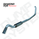 Diamond Eye KIT 4in TB SGL SS: TURN DOWN 00-03 FORD 7.3L F250/F350 - Mammoth Racing -
