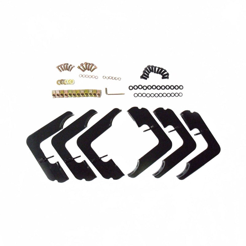 Westin 2007-2013 Chevy Silverado 1500 Crew Cab PRO TRAXX 4 Oval Nerf Step Bars - SS - Mammoth Racing -