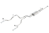 Borla 14-15 Toyota Tundra 4.6L/5.7L Crew Max SB DC SB Touring Cat Back Exhaust Dual Split Rear Exit - My Store